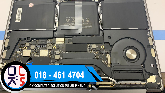 SOLVED : KEDAI REPAIR MACBOOK GELUGOR | MACBOOK PRO A2289 | BATTERY FAST DRAIN PROBLEM | NEW BATTERY REPLACEMENT