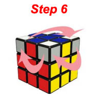 Rubiks Cube Solve Step 6