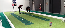 Pressure Putt Challenge at the American Golf Show in Manchester