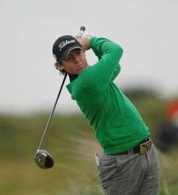 Rory McIlory doing what he does best - palying golf