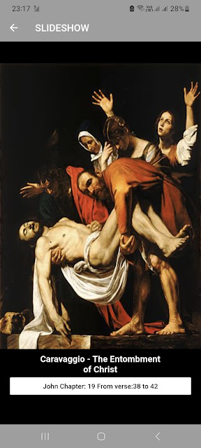 Caravaggio - The Entombment of Christ