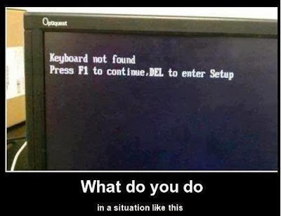 Keyboard not found - press F1 to continue hahaha lolxxx