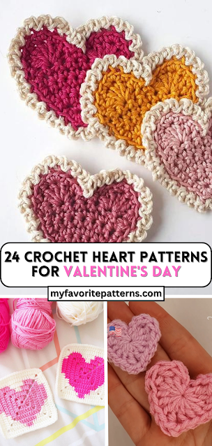 Vintage Crochet Hearts – Free Crochet Pattern