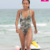 Karrueche Tran Reveals Bare Butt In Camo Swimsuit After Slamming Chris Brown — Pics