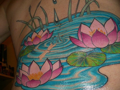 Top 10 Lotus Flower Tattoos 2012