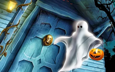 Halloween Ghost HD Wallpaper