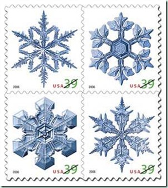 us snowflake stamp