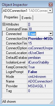 properties adoconection1