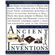 Peter James; Nick Thorpe; I. J. Thorpe (31 October 1995). Ancient inventions. Random House Digital, Inc. pp. 302–. ISBN 978-0-345-40102-1. 