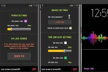 Aplikasi Pengunci Layar Android dengan Suara