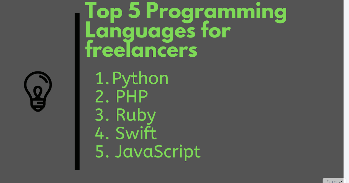 easiest programming language to make money