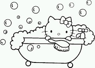 Dibujos de Hello Kitty para Pintar, parte 6