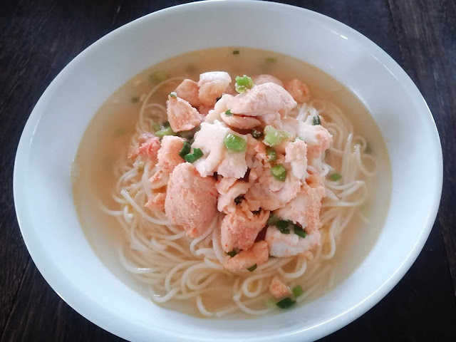 鶏明太そうめん