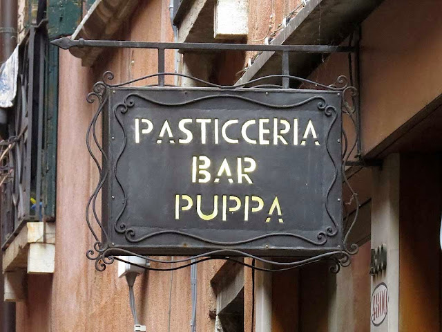 Pasticceria Bar Puppa, calle del Spezier, Cannaregio, Venice