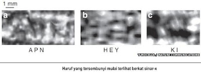 Tinta Logam di Gulungan Kuno Kota Herculaneum