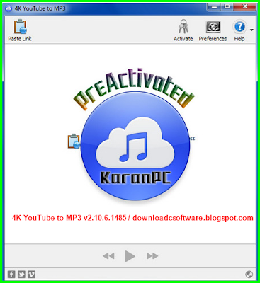 key 4K YouTube to MP3 v2.10.6.1485