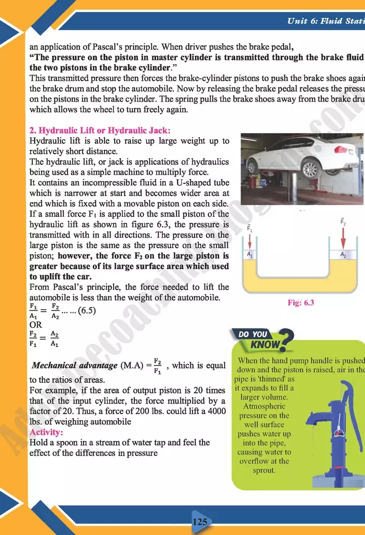 fluid-statics-physics-class-11th-text-book