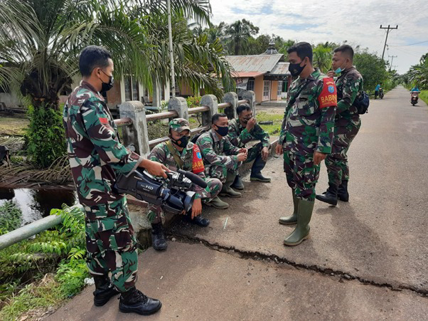 Tim Penerangan Liput Persiapan TMMD Ke-111 TA. 2021 Kodim 1207/Pontianak