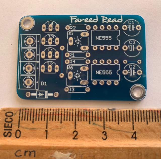 Strobo Dual Channel IC NE555