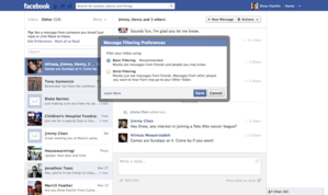 Facebook Tests $1 Non-Contact Messages