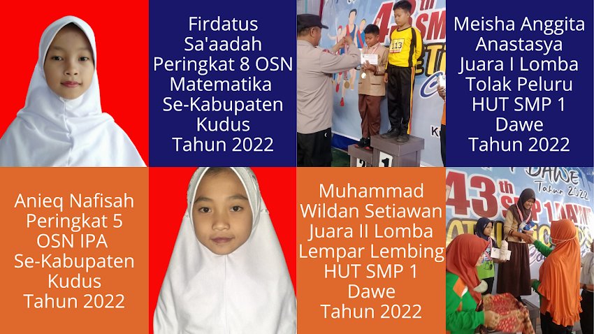 Prestasi Siswa SD 1 Rejosari Tahun 2022