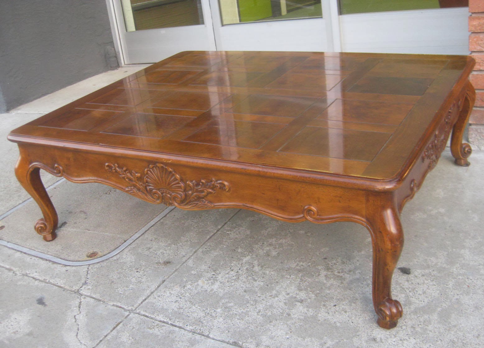 UHURU FURNITURE & COLLECTIBLES: SOLD - Large Coffee Table - $50