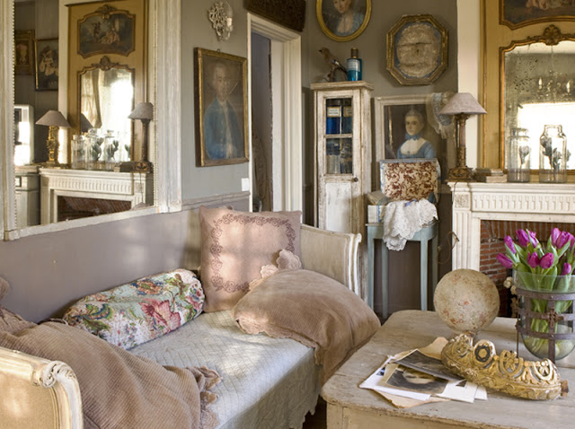 French Country Cottage Living Room
