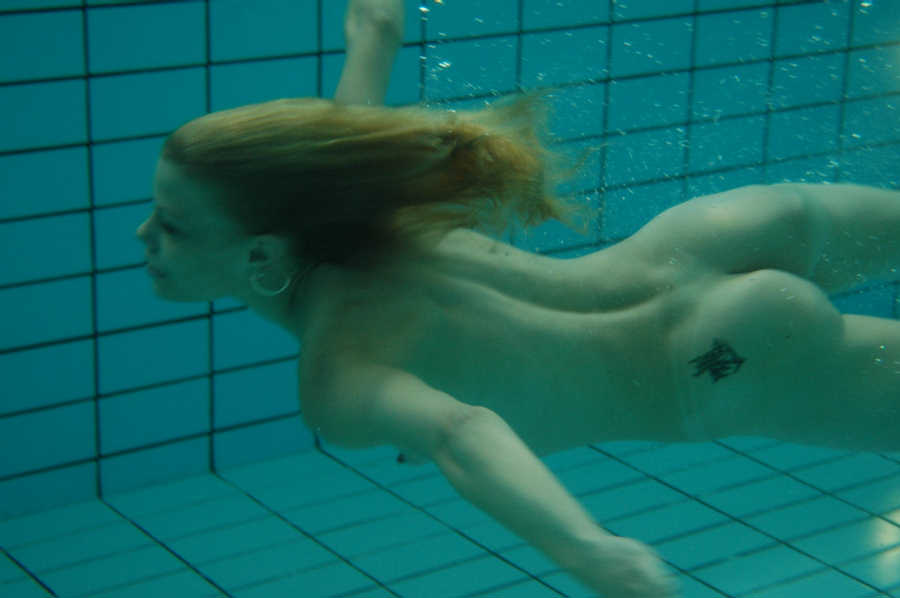 Naked Swimming Underwater Compilation