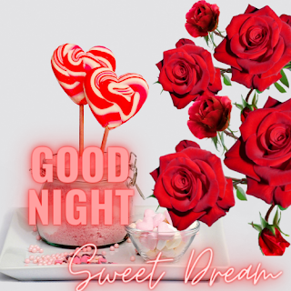 ROMANTIC GOOD NIGHT SWEET DREAM IMAGE