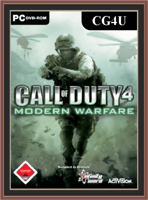 Call Of Duty 4 - Modern Warfare Cover | Call Of Duty 4 - Modern Warfare Poster