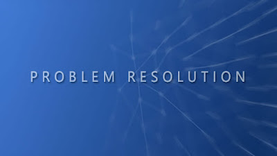 Problem Resolution