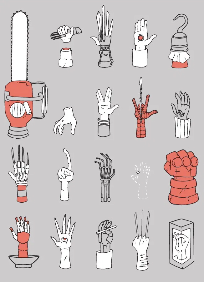 Famous Movie Hands