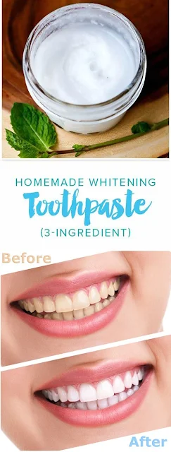 Homemade Whitening Toothpaste (3-Ingredient)