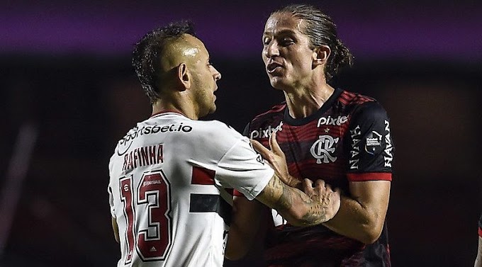 Rafinha diz que foi ignorado por Filipe Luís após saída do Flamengo: "Não falava comigo"