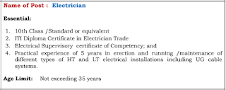 Electrician or Mechanic Refrigeration and Air Conditioning or Wireman Job Opportunities in AIIMS Raipur