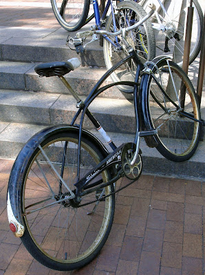 old bike with custom fenders