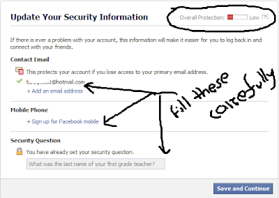 Increase Facebook Security and Privacy