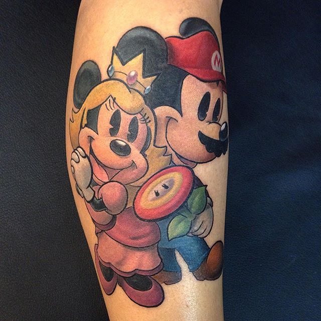 Tatuagens clássicas do Mickey Mouse