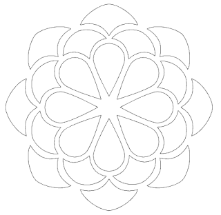 free hand embroidery flower pattern