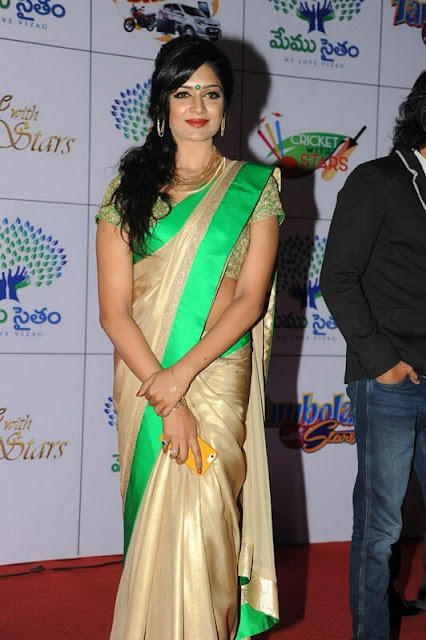 Vimala Raman telugu actress hot waist in saree