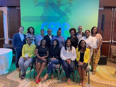 " Youth leaders from Suriname, Trinidad&Tobago, Dominican Republic, Belize and Jamaica during the CAPP regional conference"