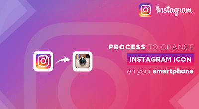 Process to change the Instagram Icon