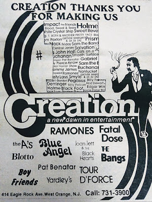 Creation band lineup