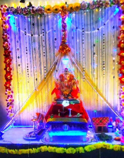 70 Best Ganpati  Decoration  Ideas  at Home  Easy Ganpati  