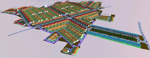 3d drone site plan