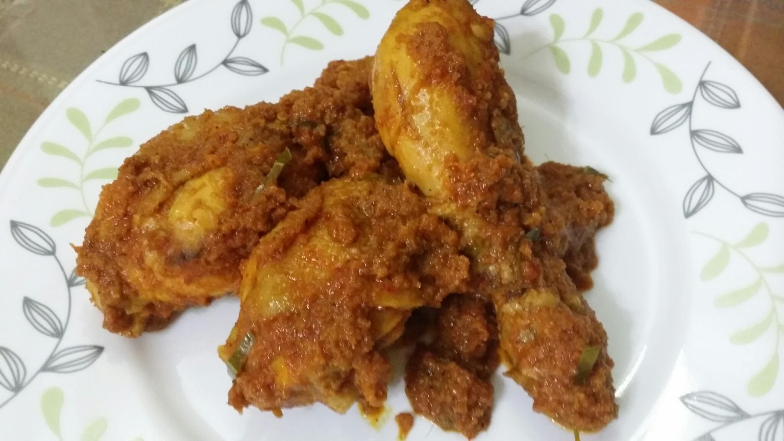 ZULFAZA LOVES COOKING: Rendang ayam