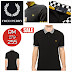 FRED PERRY 45'S Checkerboard Polo (Black) ~ SALE! 