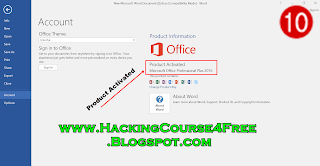 Ms Office 2016/2019 for free download