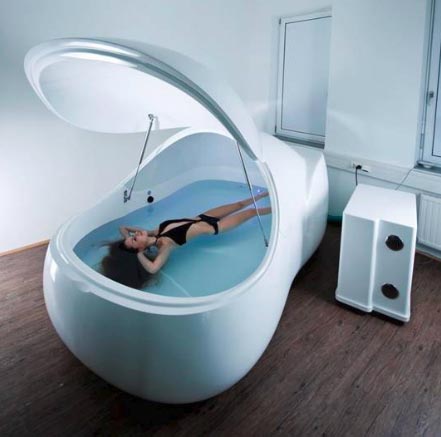 Futuristic Bathroom Design Idea