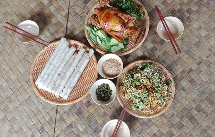 Ẩm thực ở làng Kon Pring